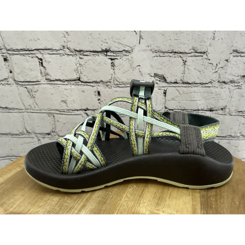 Chaco Strappy ZX3 Yampa‎ Trail Sandals J105060 Women's Size 6 Stardust Green - Picture 10 of 11